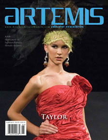 Artemis Allure Models Magazine - cover-model Taylor from Elite Models